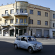 A Fiat drives along a street in Eritrea’s capital Asmara.